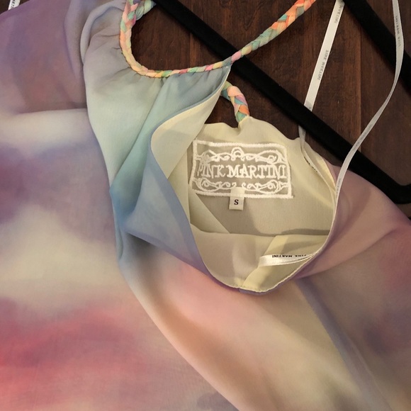 Vibrant sheer maxi dress - Picture 3 of 3